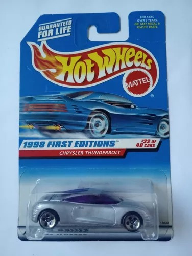 Hot Wheels Chrysler Thunderbolt First Editions 1998 Vintage