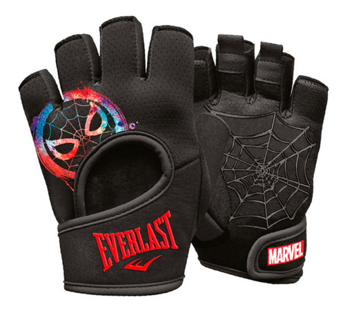 Guantes Everlast  Gym The Legend Spiderman Mujer-negro
