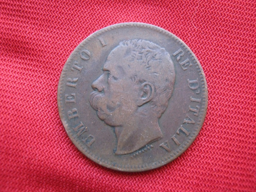 Imagen 2 de 2 de Italia 10 Centesimo 1893