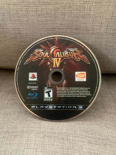 Soul Calibur Iv Ps3