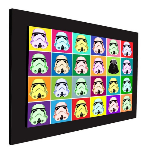 Imagen 2 de 3 de Cuadro 60x40cms Decorativo Starwars 2 !!!+envío Gratis