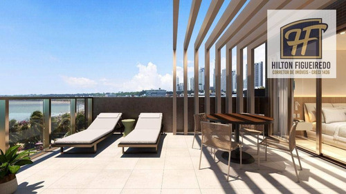 Imagem 13 de 19 de Flat Com 1 Dormitório À Venda, 23 M² Por R$ 377.430,61 - Tambaú - João Pessoa/pb - Fl0077