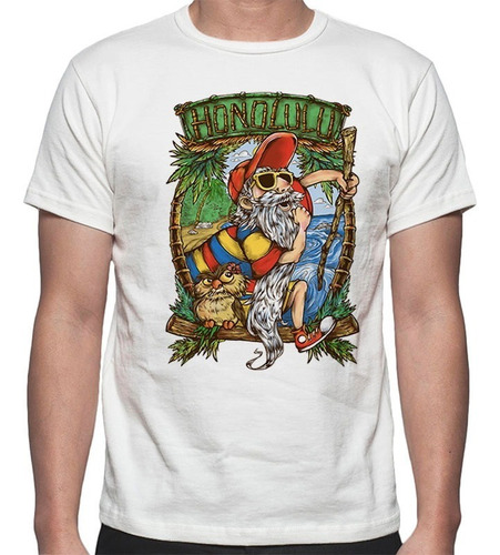 Playera Honolulu Hawaii Vacaciones Merlin Creativa Mod.1708
