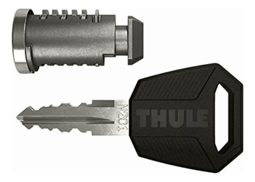 Thule One-key System Paquete De 4 Unidades, Plata/negro