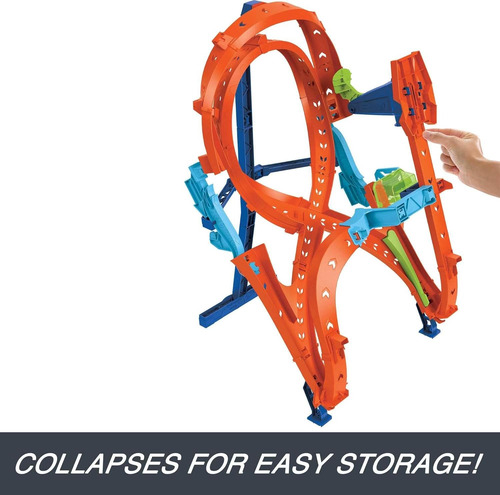 Hot Wheels Pista Salto Vertical En 8