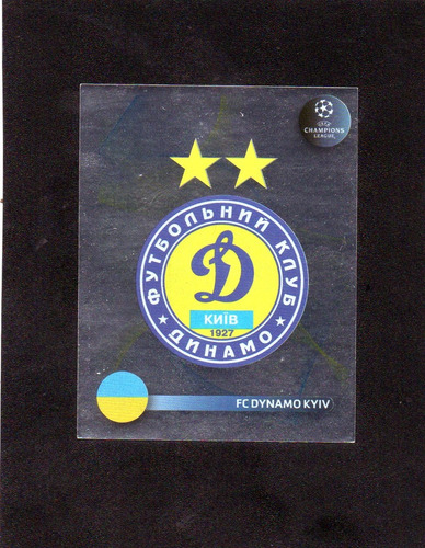 Champions League 2008. Figurita N° 264 Escudo Dynamo Kyiv!!!