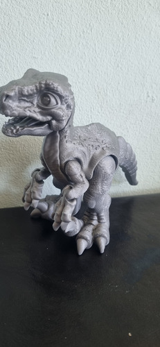 Dinosaurio Raptor Blue 20cm Articulado