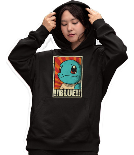 Sudadera Hoodie  Squirtle Agua Retro Bola Vintage Anime #33