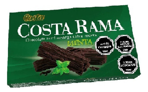 Chocolate Costa Rama 115 Gr  3 Pack Menta