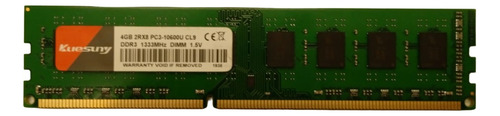 Memoria Ram 4 Gb Kuesuny Ddr3 1333mhz 10600u Socket 775 