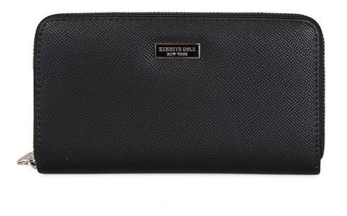 Billetera Mujer Bessie Negra Kenneth Cole