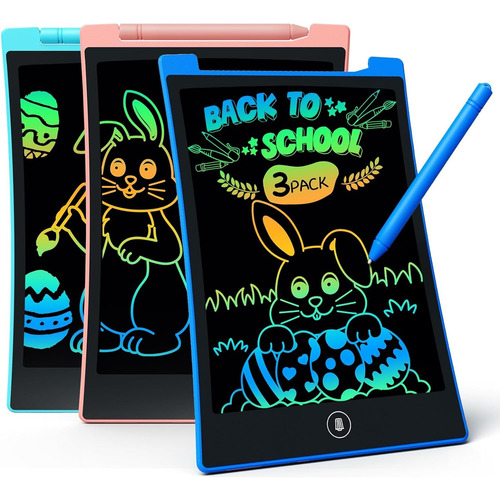 Kokodi Juguetes Para Niños, Paquete De 3 Tabletas De Escritu