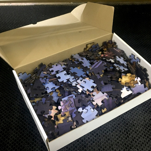 Puzzle Madera Personalizado - 60 X 90 1350 Piezas 2cms