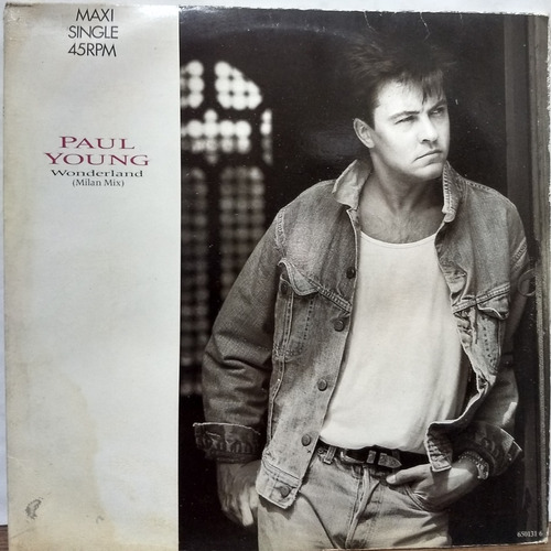 Paul Young- Wonderland (milan Mix) 1986 Maxisingle Lp 45 Rpm