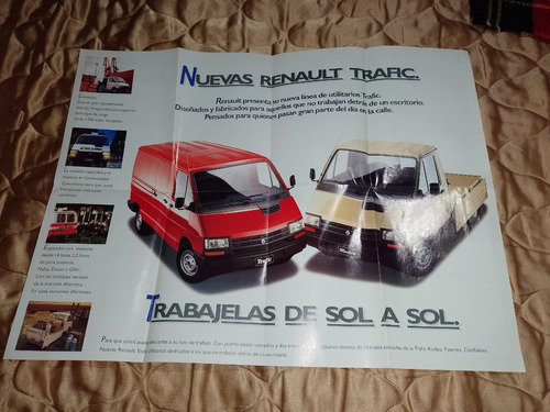 Poster Publicitario Renault Trafic