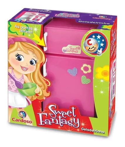 Geladeira Infantil - Sweet Fantasy - Gela Sorvetinho - Cardoso Toys