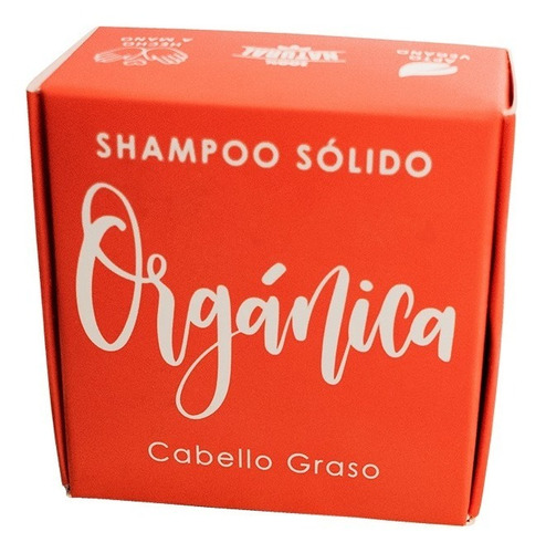 Shampoo Sólido Orgánica Para Cabellos Grasos - Nuevo Formato