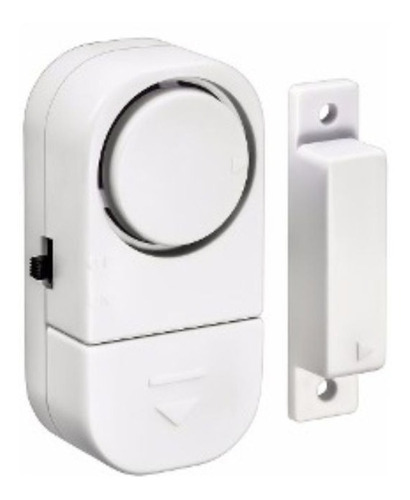 2 Alarmes Sensor Magnético S/fio Portas Janelas Armários