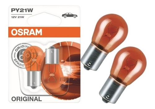 Bombillos Osram X2 Estándar P21yw 1141 12v 21w Direccional