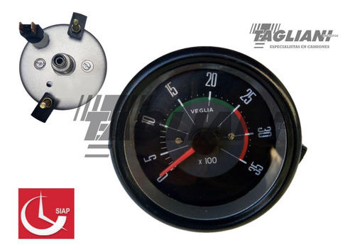 Reloj Rpm Cuentavueltas Mecanico Camion Fiat Ive 619n1 697