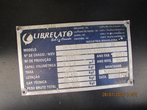 Carreta Graneleira Ls 12,50m S/ Pneus