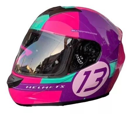 Casco LS2 FF352 Chroma Negro Rosa – CVMOTOS