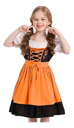Disfraz De Alemán Para Niños Disfraz De Niña Alemana Vestido