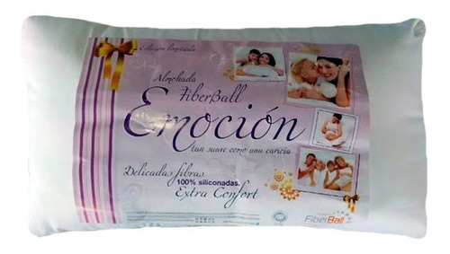 Almohada Emoción 100 % Fibra Siliconada 70x40 Envio Gratis!!