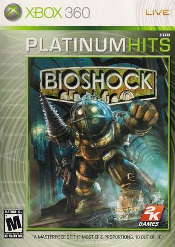 Jogo Bioshock 1 Xbox 360 Xbox One Original Game Frete Grátis