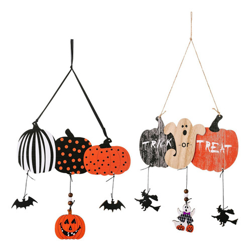 * Letrero Colgante De Calabaza Para Halloween, Decoración