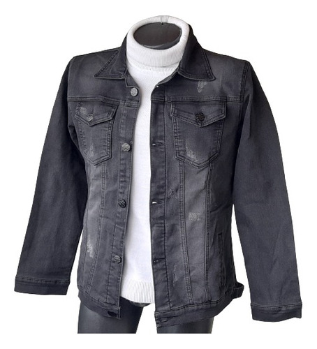 Espectacular Chaqueta Jean  Para Hombre  Tipo Exportacion