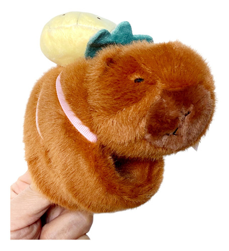 Peluche Pulsera Capybara/capibara/carpincho 13cm X1 Unid Anana