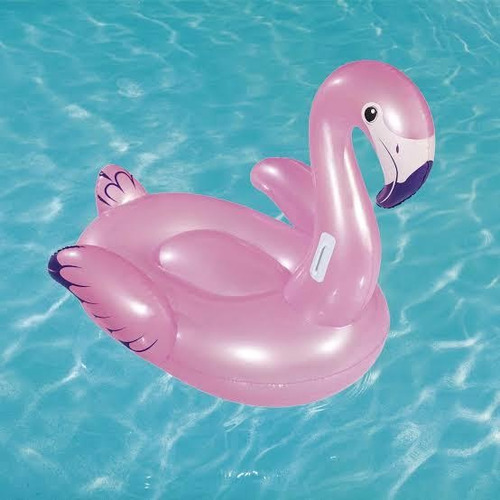 Flotador Inflable Flamingo Rosa Bestway Cisne Pool Party