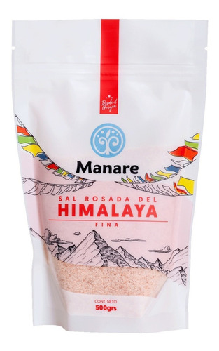 Sal Rosada Del Himalaya Fina 500gr