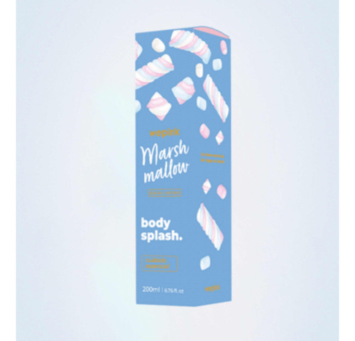 Body Splash Marshmallow Colônia 200ml - Wepink Original - Virginia Fonseca