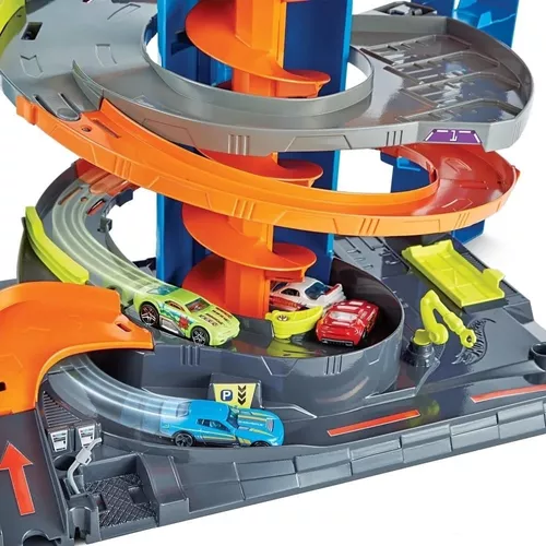 Pista Hot Wheels City - Garagem de Manobras - Mattel