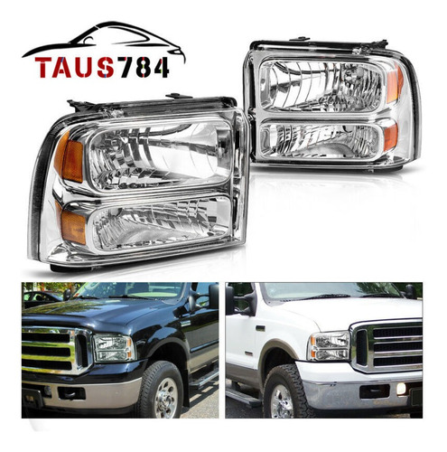 Fit For 2005-2007 Ford F250 F350 Super Duty Pickup +amber S4