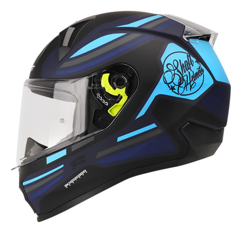 Casco Moto Shaft 560 Nevermind Az.navy.m Integral