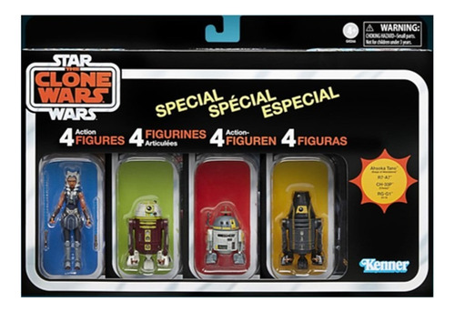 Star Wars The Vintage Collection Escape From Order 66 4 Pack (Usado)