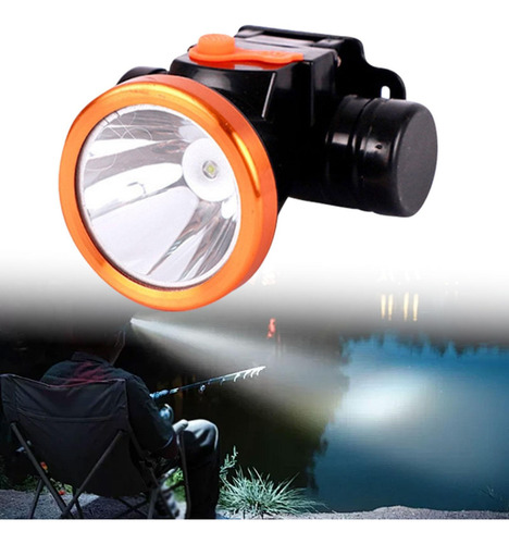 2 Lámpara De Cabeza Led Recargable, Ligera Y Resistente,