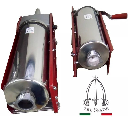 Embutidora Chorizos Italiana Tre Spade 5 Litros