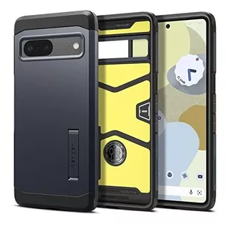 Funda Spigen Tough Armor Para Pixel 7 (2022) - Metal Slate