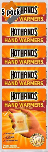 Calentadores De Manos Hothands 10 Unidades (5 Paquetes Con 2