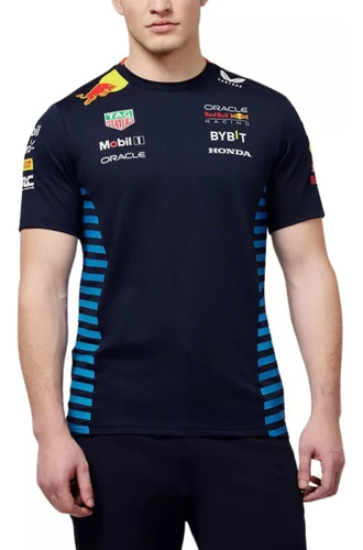 Playera Motorsports Formula 1 Red Bull Racing Team 2024 Azul