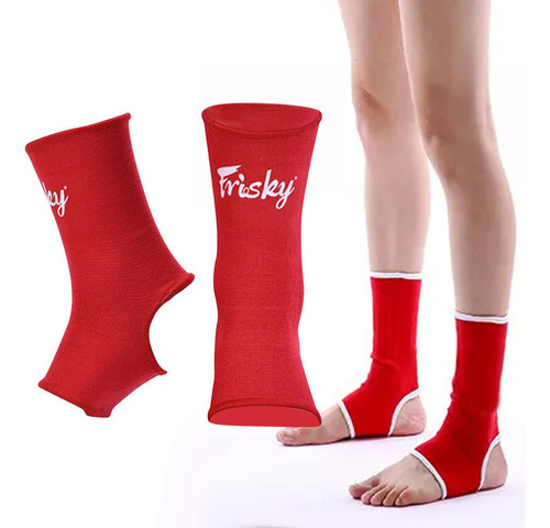 , B Muay Thai-tobilleras De Soporte Para Kickboxing, Rojo M