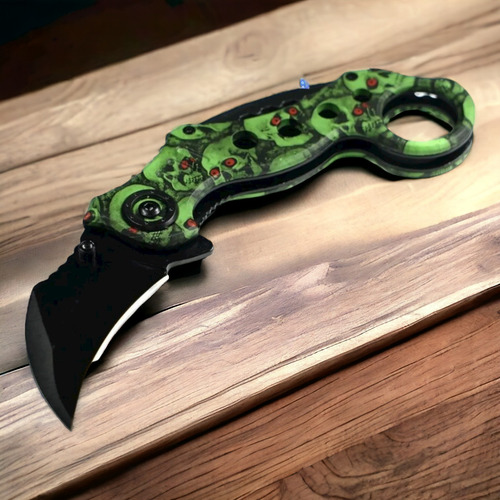 Navaja Karambit Counter Strike Sert Ops Green Af85