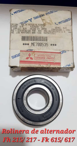 Rolinera Para Alternador Fk615/617