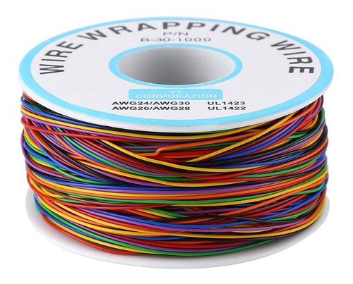 Cable De Envoltura Pcb De 280m 30awg B-30-1000 Cobre Chapado