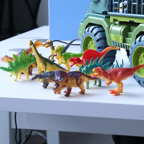 Niños Grandes Dinosaurio Triceratops Dinosaurios Verde
