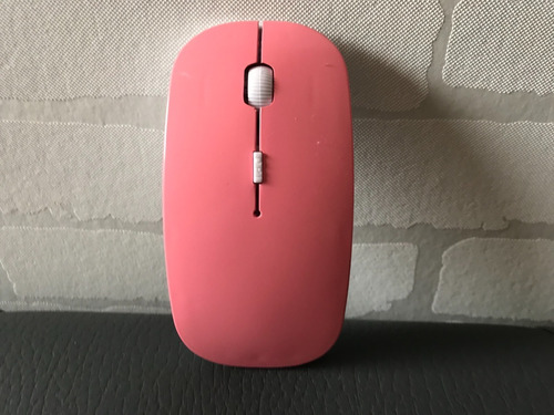 Mouse Inalámbrico Rosado Bluetooth